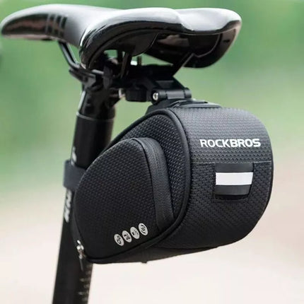 Rockbros C40 dviračio tašė po balneliu - juoda