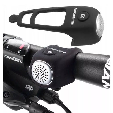 Rockbros CB1709BK elektroninis dviračio skambutis - juodas
