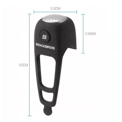 Rockbros CB1709BK elektroninis dviračio skambutis - juodas