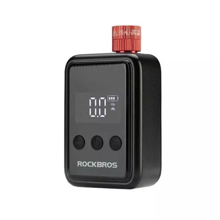 Rockbros elektrinis siurblys su ekranu, juodas