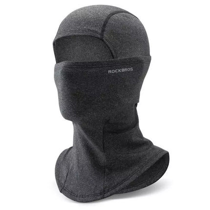 Rockbros izoliuota balaklava LF7345 tamsiai pilka