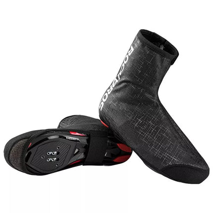 Rockbros LF1081 vėjui ir drėgmei atsparūs batų užvalkalai 42-46 cm – juodi