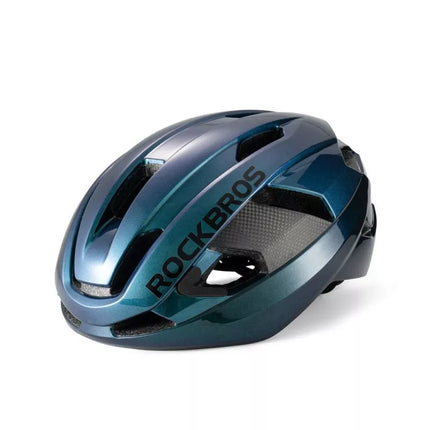 Rockbros LK-15 dviračio šalmas iš anglies pluošto, dydis L (58-62 cm) - Chameleon mėlyna