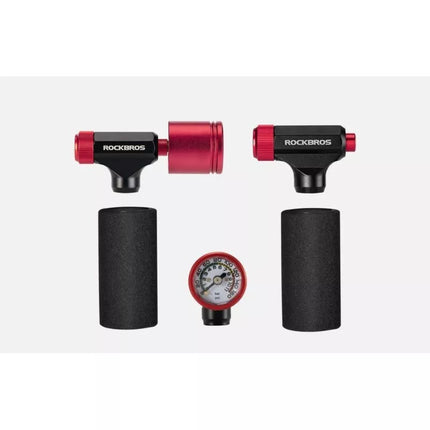 Rockbros mini CO2 siurblys su manometru 42320016001