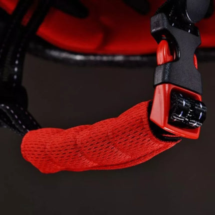 Rockbros MTB dviračio šalmas su šviesa, juodas, 57-62 cm