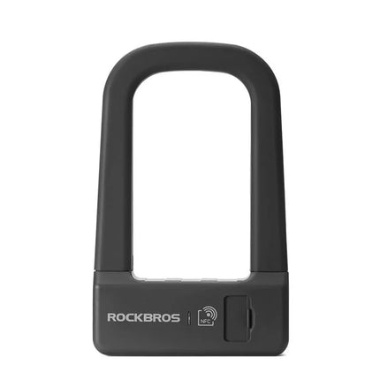 Rockbros RBNS1 išmanioji dviračio spyna su NFC skaitytuvu – juoda