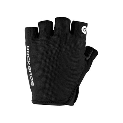 Rockbros S106BK dviračių pirštinės dydis XL - juodos