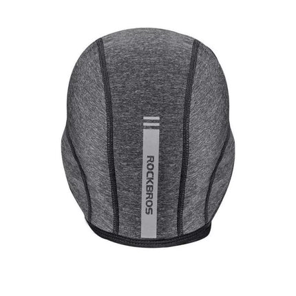 Rockbros softshell kepurė šalmui, pilka