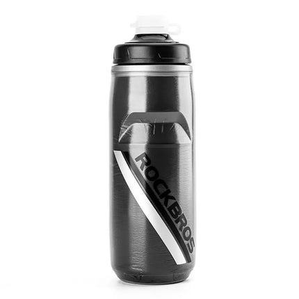 Rockbros termo gertuvė dviračiui 620 ml, be BPA – gradiento juoda