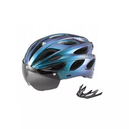 Rockbros TT-16-CB dviračio šalmas, violetinis (58-61cm)