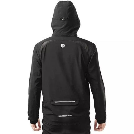 Rockbros unisex sportinė striukė YPW034 juoda XL