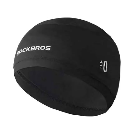 Rockbros YPP037 dviratininko kepuraitė su išpjovomis akiniams - juoda