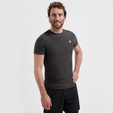 Rogelli ESSENTIAL bėgimo marškinėliai pilki 2XL