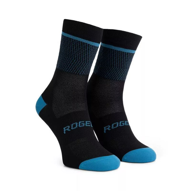 Rogelli HERO II kojinės juodos ir mėlynos 40-43