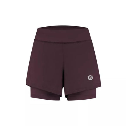 Rogelli moteriškos šortai 2in1 ESSENTIAL violetinės XL