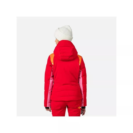 Rossignol W Pilot Down Jkt Striukė Raudona