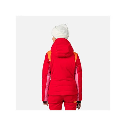 Rossignol W Pilot Down Jkt Striukė Raudona