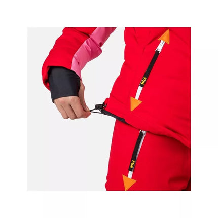 Rossignol W Pilot Down Jkt Striukė Raudona