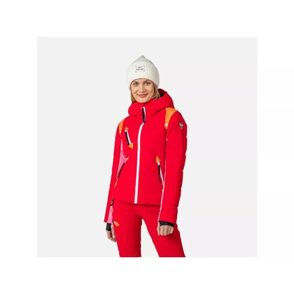 Rossignol W Pilot Down Jkt Striukė Raudona