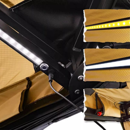 Savaime atsidengianti markizė Offlander Batwing 270 M Sand Kairė 2M OFF_ACC_SIDE270_ML