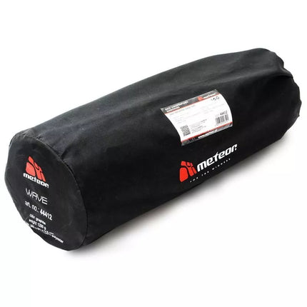 Savaime pripučiamas kilimėlis Meteor, gofruotas, juodas, 44412