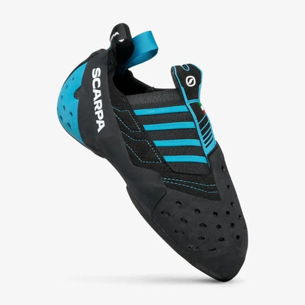 SCARPA Instinct S laipiojimo bateliai, juodi/žydri, 38.5 dydis