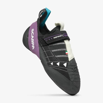 SCARPA Instinct VSR laipiojimo bateliai, LV-juoda-violetinė, 37.5 dydis