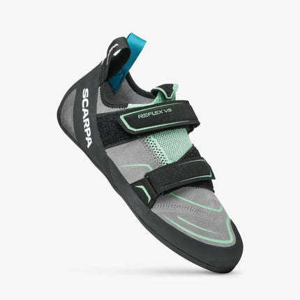 Scarpa REFLEX VS WOMAN moteriški suaugusiųjų laipiojimo bateliai, mėtų ir juodos spalvos