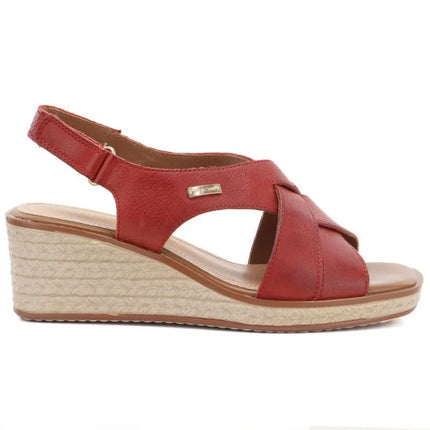 Sergio Leone SK297 bordo spalvos odinės moteriškos basutės su platforma