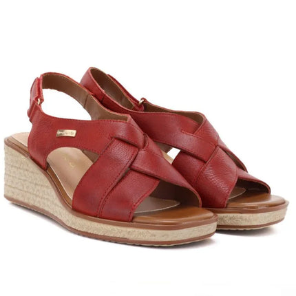 Sergio Leone SK297 bordo spalvos odinės moteriškos basutės su platforma