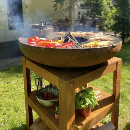 Šildymo plokštė „Bakka HBBQ.002“ lauko židinys