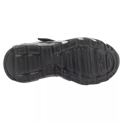 Skechers S-Lights: Flex-Glow Bolt 400138L-BKSL Juoda 27