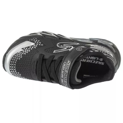Skechers S-Lights: Flex-Glow Bolt 400138L-BKSL Juoda 27