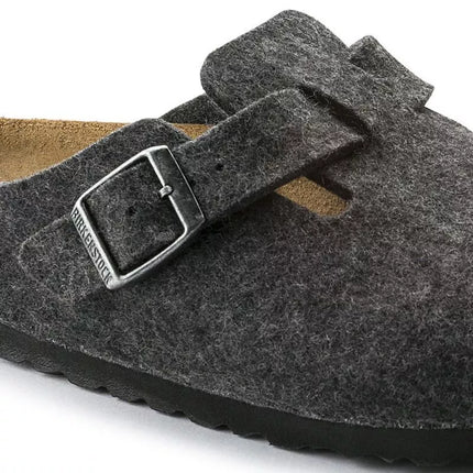 Šlepetės Birkenstock Boston FE Anthrazit 160373