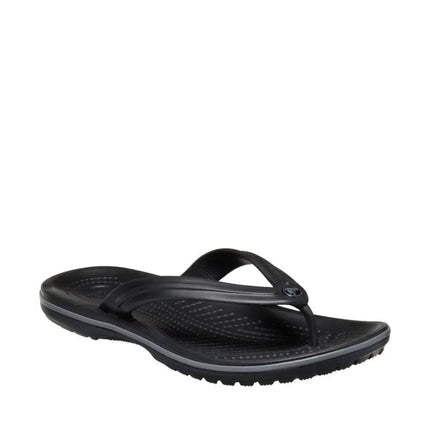 Šlepetės per pirštą Crocs Crocband Flip juodos 11033 0DD