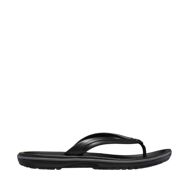 Šlepetės per pirštą Crocs Crocband Flip juodos 11033 0DD