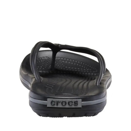 Šlepetės per pirštą Crocs Crocband Flip juodos 11033 0DD