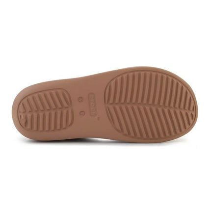 Šlepetės per pirštą CROCS GATAWAY PLATFORM FLIP, pieninio šokolado spalva, 209410-2JJ