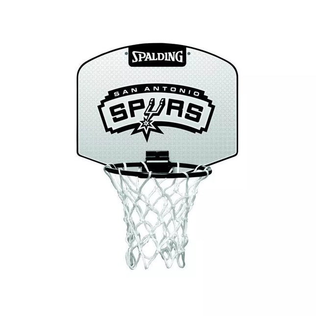 SPALDING San Antonio Spurs Mini krepšinio lenta su kamuoliu