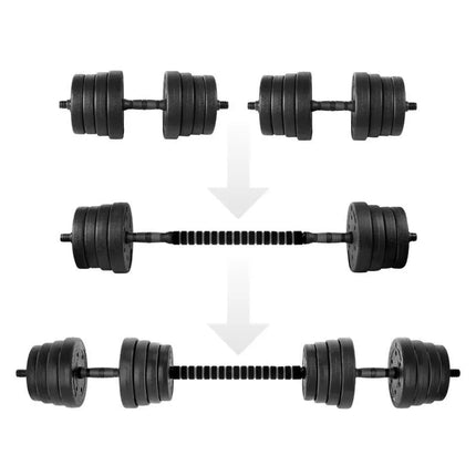 Spokey Pondus 30 kg hantelių rinkinys, 2x 15 kg SPK-944225