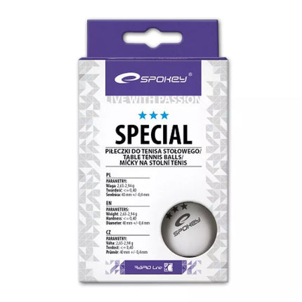 Spokey Special stalo teniso kamuoliukai 6 vnt. 81876
