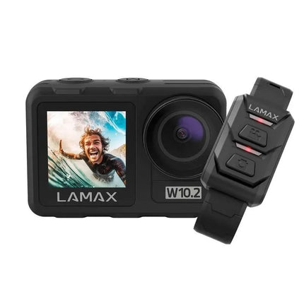 Sportinė vaizdo kamera LAMAX W10.2 4K, 2 col., „Wi-Fi“, 20 MPx, MAXsmooth 2.0