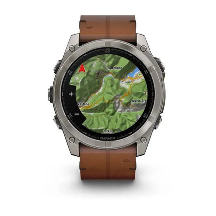 Sportinis laikrodis Garmin Fenix 8 Amoled 51mm Sapphire, grafito ir anglies pilkos spalvos