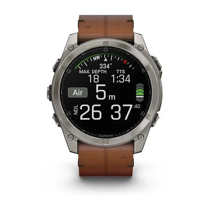 Sportinis laikrodis Garmin Fenix 8 Amoled 51mm Sapphire, grafito ir anglies pilkos spalvos