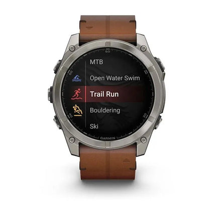 Sportinis laikrodis Garmin Fenix 8 Amoled 51mm Sapphire, grafito ir anglies pilkos spalvos