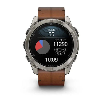 Sportinis laikrodis Garmin Fenix 8 Amoled 51mm Sapphire, grafito ir anglies pilkos spalvos