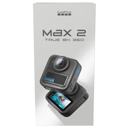 Sporto kamera GoPro MAX2, 29,5 MP, 8K Ultra HD, 25,4/2,3 mm (1/2,3"), „Wi-Fi“, 195 g