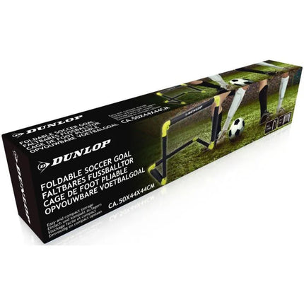SULANKSTOMI FUTBOLO VARTAI SU TINKLU 50x44x44cm DUNLOP