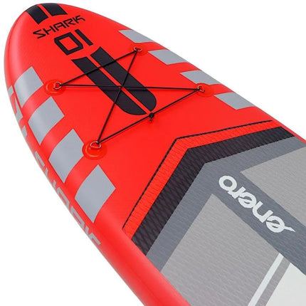 SUP irklentė ENERO, pripučiama, iki 150 kg, 320x81x15 cm, modelis SHARK