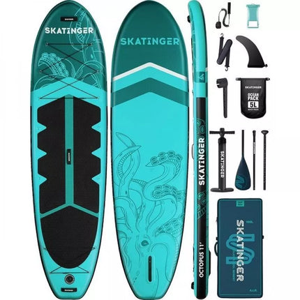 SUP SKATINGER Octopus lenta 335x86x15 cm Universalus